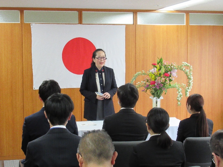 ２０２５年度 入社式