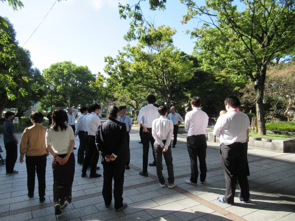 本社・大阪支店避難訓練実施