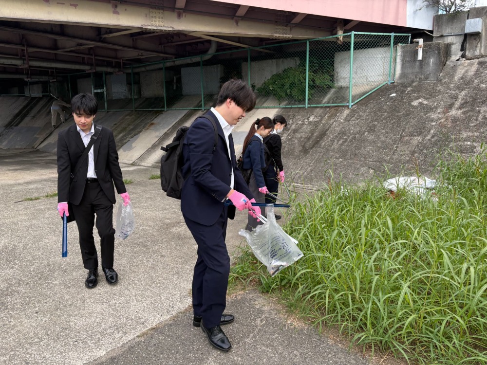 第２３回 神崎川畔クリーンアップ作戦に参加